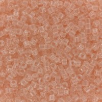 Miyuki Delica Perlen 11/0 - Transparent pink mist DB-1103 